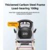 Travel Wheelchair with Luggage Handle