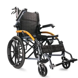 my-11134207-23020-61tcsyiabknvb7 Lightweight PU Leather Wheelchair Foldable 13kg