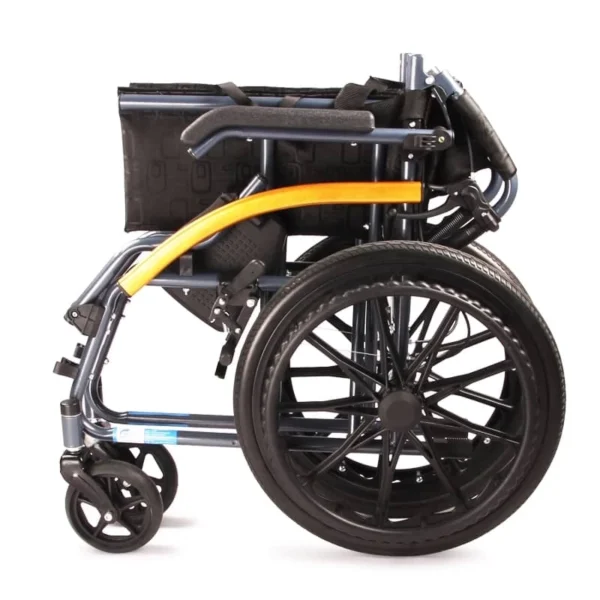 my-11134207-23020-dvurioiabknv85 Lightweight PU Leather Wheelchair Foldable 13kg