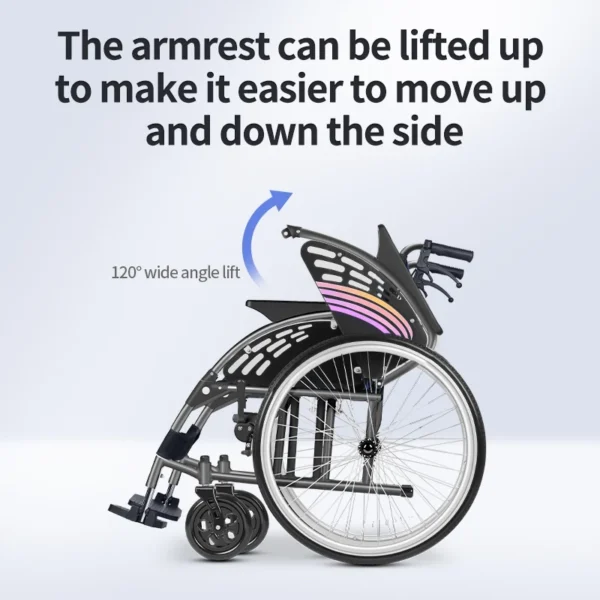 Ultra Lightweight Sports Wheelchair 24 Inch