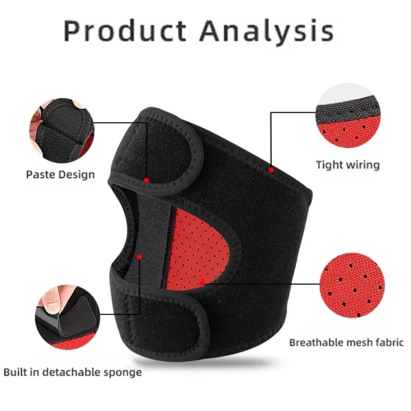 Open Patella Adjustable Knee Brace
