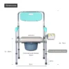 my-11134207-7r98r-lnhyw6xw4pz1fb MOBEES Aluminum Commode Chair FST7800L