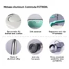 my-11134207-7r98u-lnhyw6xvffzw09 MOBEES Aluminum Commode Chair FST7800L
