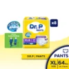 Dr. P Basic Level 5 Adult Diaper Pants 8 Packs
