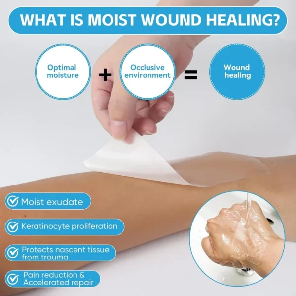 Hydrocolloid Wound Care Tape Roll