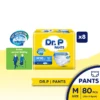 Dr. P Basic Level 5 Adult Diaper Pants 8 Packs